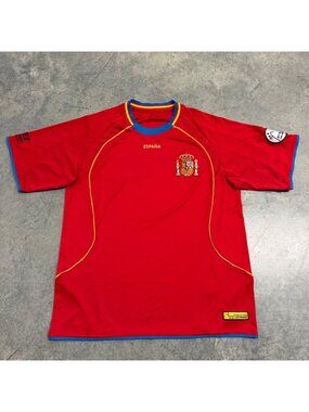 2009 Spain RFEF Centenary Soccer Jersey Size L